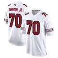 Ncoe A.Cardinals #70 Paris Johnson Jr. Player White Fashion Home Game Stitched Jerseys