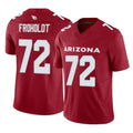 Ncoe A.Cardinals #72 Hjalte Froholdt Player Cardinal Vapor F.U.S.E. Limited Home Game Stitched Jerseys