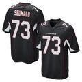 Ncoe A.Cardinals #73 Isaac Seumalo Player Black Home Game Stitched Jerseys
