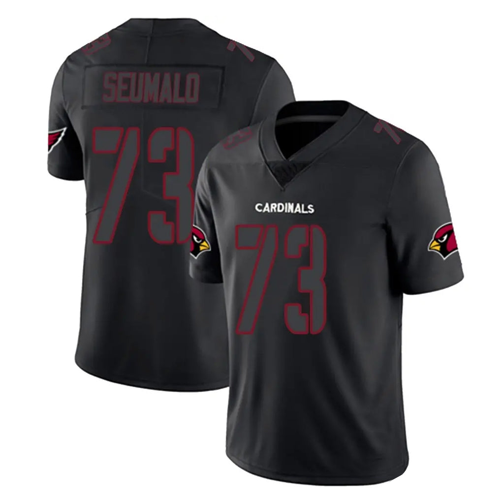 Ncoe A.Cardinals #73 Isaac Seumalo Player Black Impact Limited Home Game Stitched Jerseys