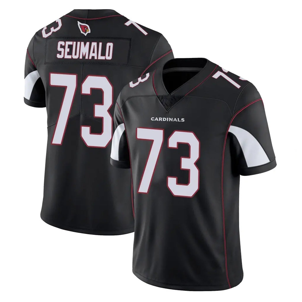 Ncoe A.Cardinals #73 Isaac Seumalo Player Black Vapor Limited Home Game Stitched Jerseys