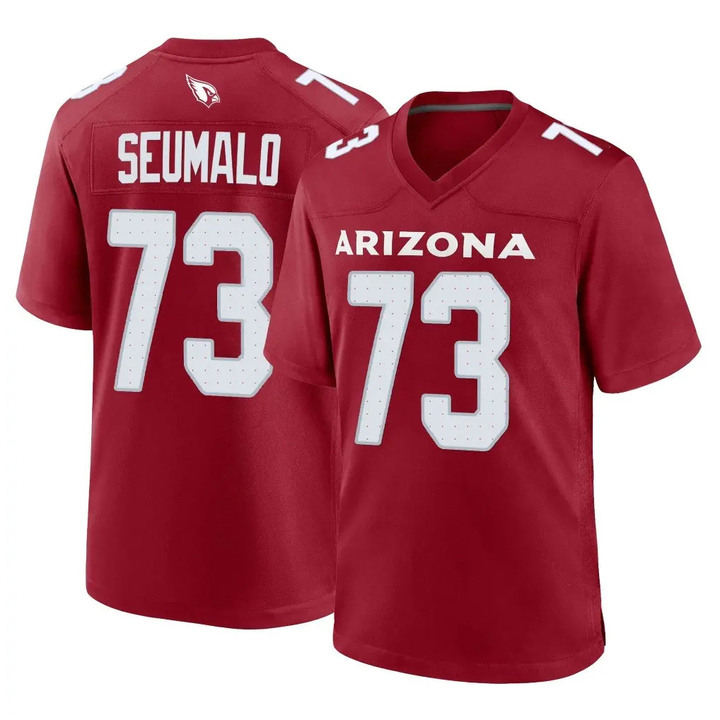 Ncoe A.Cardinals #73 Isaac Seumalo Player Cardinal Limited Home Game Stitched Jerseys