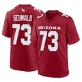 Ncoe A.Cardinals #73 Isaac Seumalo Player Cardinal Limited Home Game Stitched Jerseys