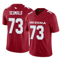 Ncoe A.Cardinals #73 Isaac Seumalo Player Cardinal Vapor F.U.S.E. Limited Home Game Stitched Jerseys