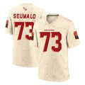 Ncoe A.Cardinals #73 Isaac Seumalo Player Cream Rivalries Collection Game Stitched Jerseys