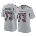 Ncoe A.Cardinals #73 Isaac Seumalo Player Gray Atmosphere Fashion Home Game Stitched Jerseys