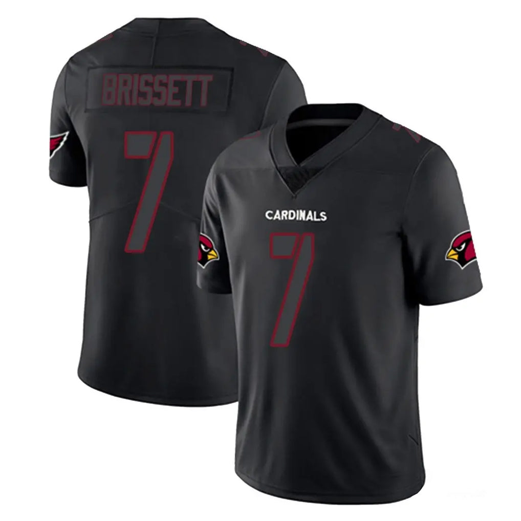Ncoe A.Cardinals #7 Jacoby Brissett Player Black Impact Limited Home Game Stitched Jerseys