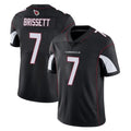 Ncoe A.Cardinals #7 Jacoby Brissett Player Black Vapor Limited Home Game Stitched Jerseys