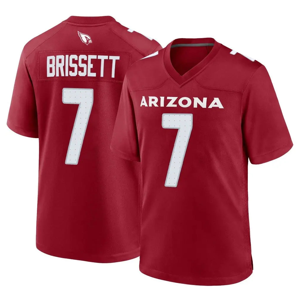 Ncoe A.Cardinals #7 Jacoby Brissett Player Cardinal Limited Home Game Stitched Jerseys