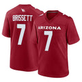 Ncoe A.Cardinals #7 Jacoby Brissett Player Cardinal Limited Home Game Stitched Jerseys