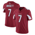 Ncoe A.Cardinals #7 Jacoby Brissett Player Cardinal Vapor Limited Home Game  Stitched Jerseys