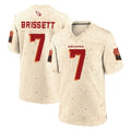 Ncoe A.Cardinals #7 Jacoby Brissett Player Cream Rivalries Collection Game Stitched Jerseys