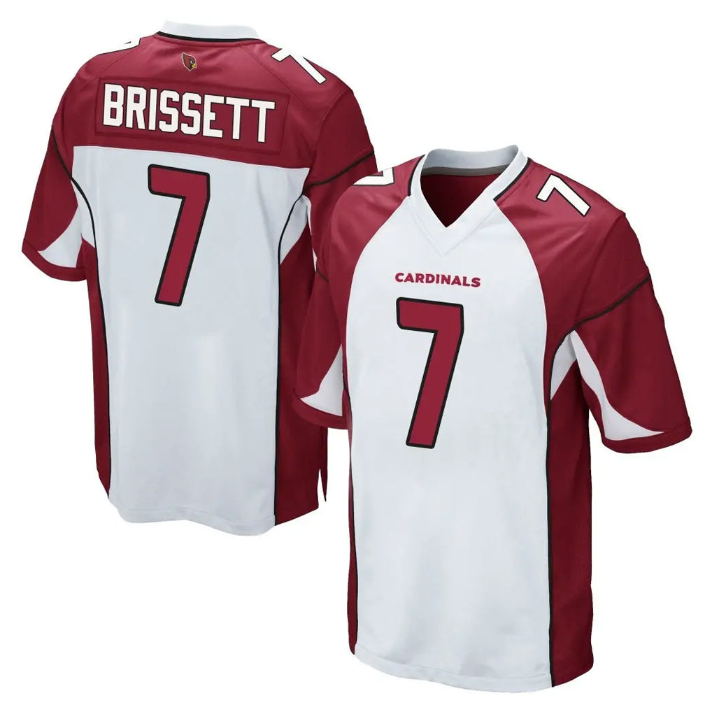 Ncoe A.Cardinals #7 Jacoby Brissett Player White Cardinal Home Game Stitched Jerseys