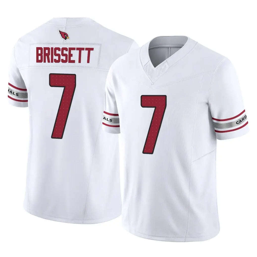 Ncoe A.Cardinals #7 Jacoby Brissett Player White Vapor F.U.S.E. Limited Home Game Stitched Jerseys