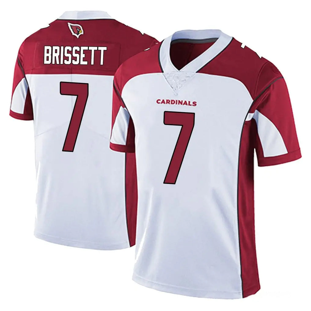 Ncoe A.Cardinals #7 Jacoby Brissett Player White Vapor Limited Home Game Stitched Jerseys