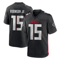 Ncoe A.Falcons #15 Brian Robinson Player Black Home Game Stitched Jerseys