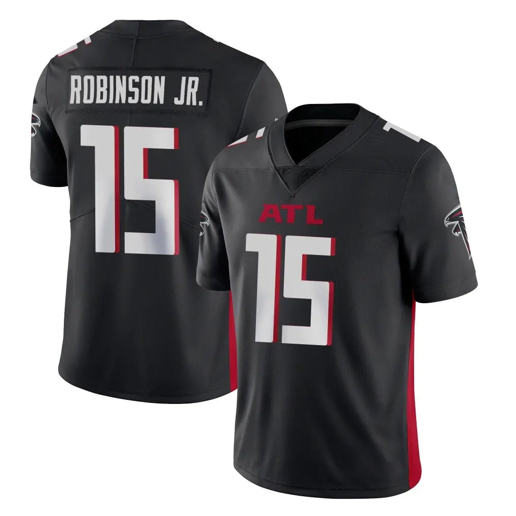 Ncoe A.Falcons #15 Brian Robinson Player Black Vapor Untouchable Limited Home Game Stitched Jerseys