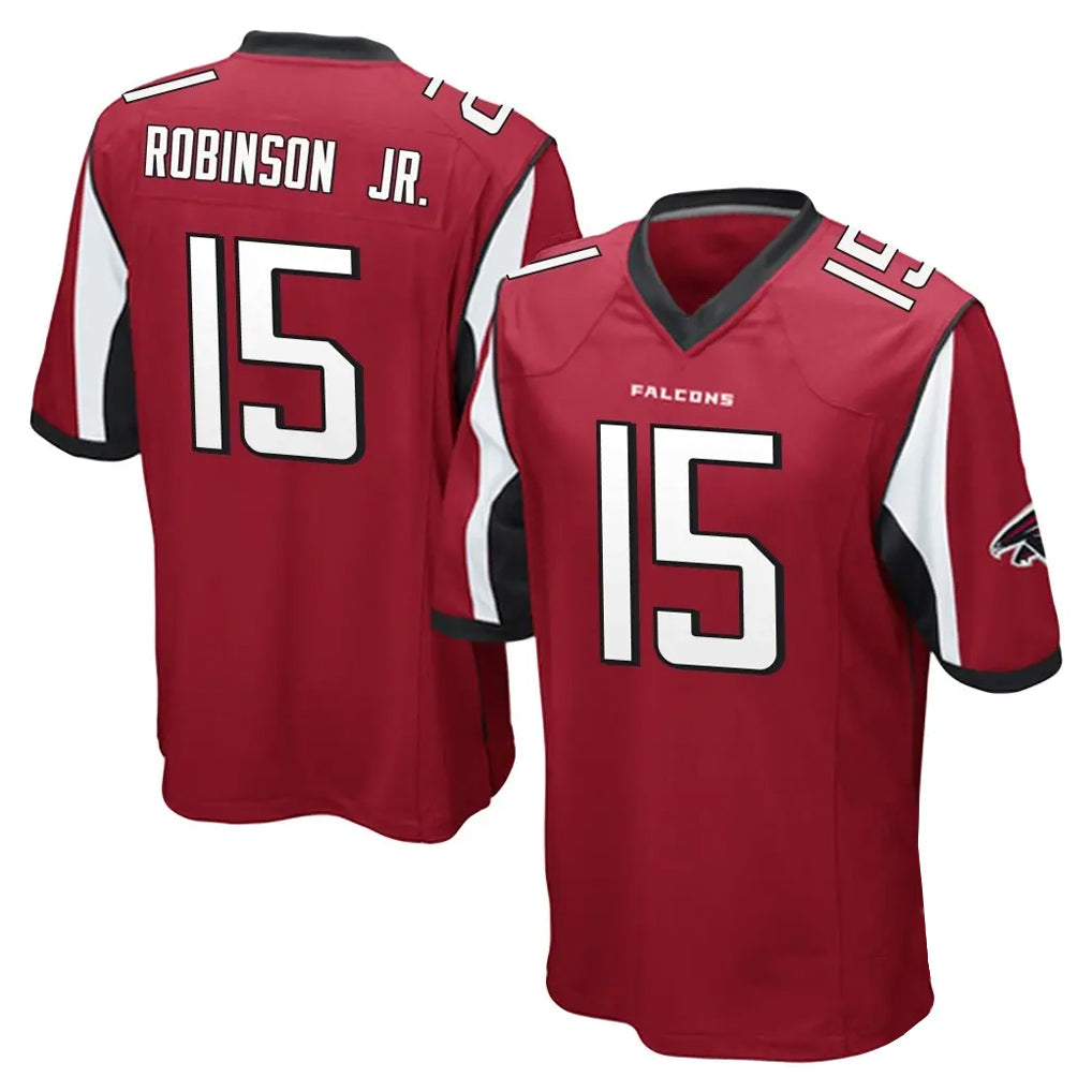 Ncoe A.Falcons #15 Brian Robinson Player Red Color Vapor Home Game Stitched Jerseys