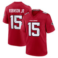 Ncoe A.Falcons #15 Brian Robinson Player Red Team Color Home Game Stitched Jerseys