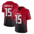 Ncoe A.Falcons #15 Brian Robinson Player Red Vapor Untouchable Limited Home Game Stitched Jerseys