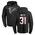 Ncoe A.Falcons #31 Xavier Watts Player Black LOGO Pullover Hoodies Home Game Stitched Jerseys
