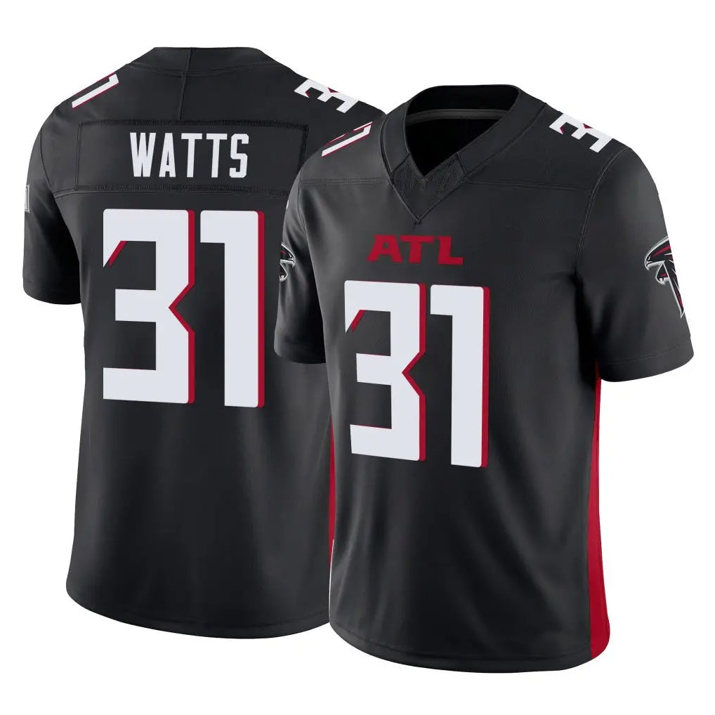Ncoe A.Falcons #31 Xavier Watts Player Black Vapor F.U.S.E. Limited Home Game Stitched Jerseys