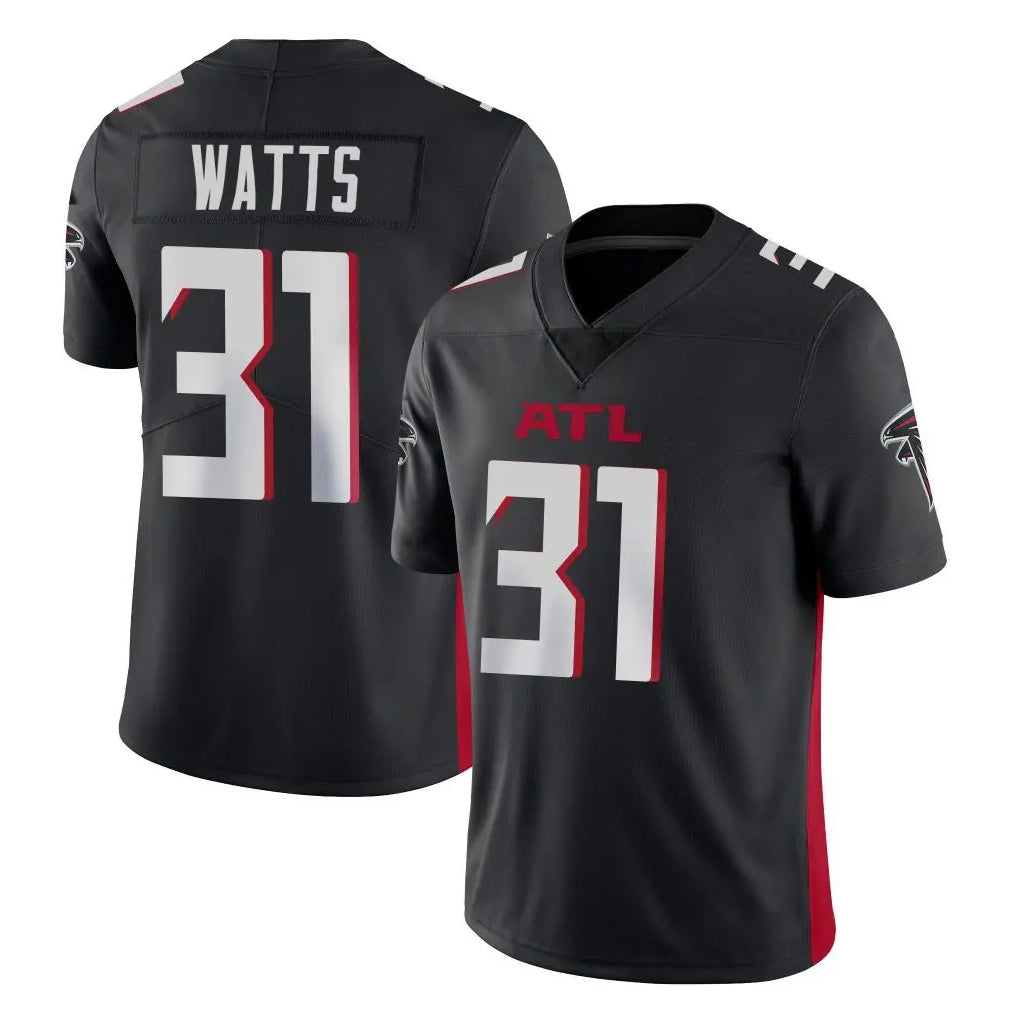 Ncoe A.Falcons #31 Xavier Watts Player Black Vapor Untouchable Limited Home Game Stitched Jerseys