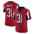 Ncoe A.Falcons #31 Xavier Watts Player Red Color Vapor Untouchable Limited Home Game Stitched Jerseys