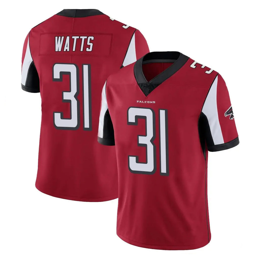 Ncoe A.Falcons #31 Xavier Watts Player Red Color Vapor Untouchable Limited Home Game Stitched Jerseys