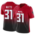 Ncoe A.Falcons #31 Xavier Watts Player Red Vapor F.U.S.E. Limited Home Game Stitched Jerseys