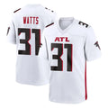 Ncoe A.Falcons #31 Xavier Watts Player White Home Game Stitched Jerseys