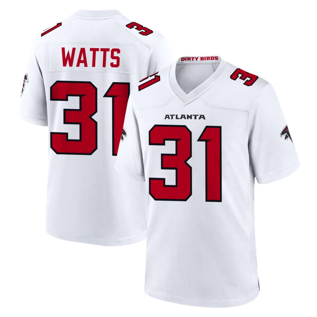 Ncoe A.Falcons #31 Xavier Watts Player White Team Color Home Game Stitched Jerseys