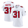 Ncoe A.Falcons #31 Xavier Watts Player White Team Color Home Game Stitched Jerseys