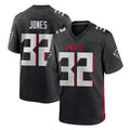 Ncoe A.Falcons #32 Cash Jones Player Black Home Game Stitched Jerseys