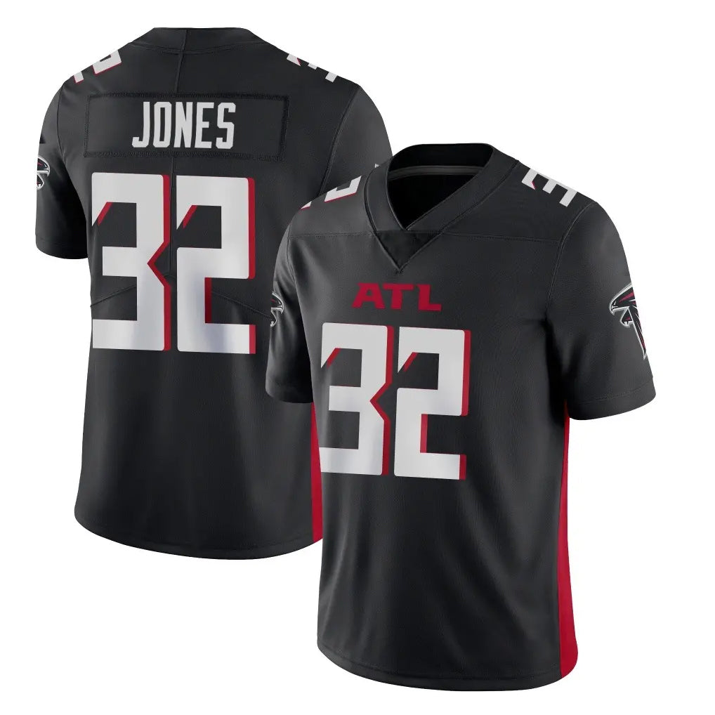 Ncoe A.Falcons #32 Cash Jones Player Black Vapor Untouchable Limited Home Game Stitched Jerseys