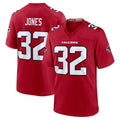 Ncoe A.Falcons #32 Cash Jones Player Red Team Color Home Game Stitched Jerseys