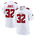 Ncoe A.Falcons #32 Cash Jones Player White Team Color Home Game Stitched Jerseys