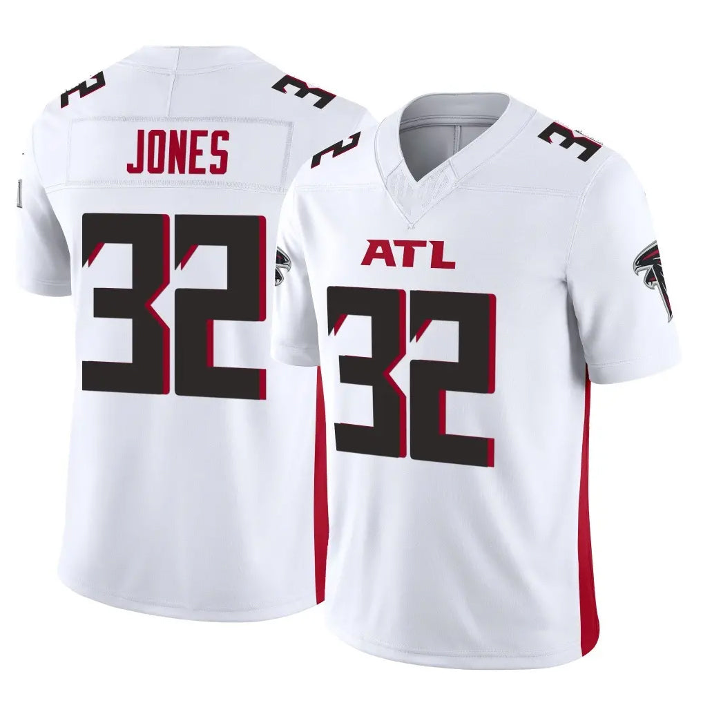 Ncoe A.Falcons #32 Cash Jones Player White Vapor F.U.S.E. Limited Stitched Jerseys