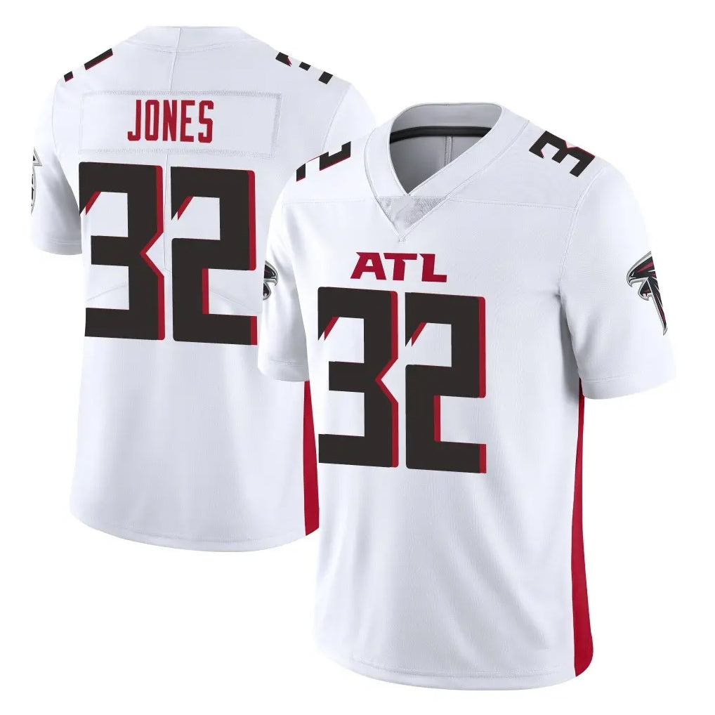 Ncoe A.Falcons #32 Cash Jones Player White Vapor Untouchable Limited Home Game Stitched Jerseys