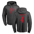 Ncoe A.Falcons #4 Jahan Dotson Player Gray Pullover Hoodies Home Game Stitched Jerseys