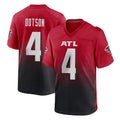 Ncoe A.Falcons #4 Jahan Dotson Player Red Home Game Stitched Jerseys