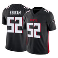 Ncoe A.Falcons #52 Samson Ebukam Player Black Vapor F.U.S.E. Limited Home Game Stitched Jerseys