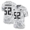 Ncoe A.Falcons #52 Samson Ebukam Player Camo Salute to Service Limited Stitched Jerseys