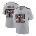 Ncoe A.Falcons #52 Samson Ebukam Player Gray Fashion Home Game Stitched Jerseys