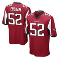 Ncoe A.Falcons #52 Samson Ebukam Player Red Color Vapor Home Game Stitched Jerseys