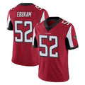 Ncoe A.Falcons #52 Samson Ebukam Player Red Color Vapor Untouchable Limited Home Game Stitched Jerseys