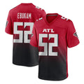 Ncoe A.Falcons #52 Samson Ebukam Player Red Home Game Stitched Jerseys