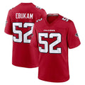 Ncoe A.Falcons #52 Samson Ebukam Player Red Team Color Home Game Stitched Jerseys