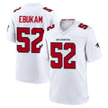 Ncoe A.Falcons #52 Samson Ebukam Player White Team Color Home Game Stitched Jerseys