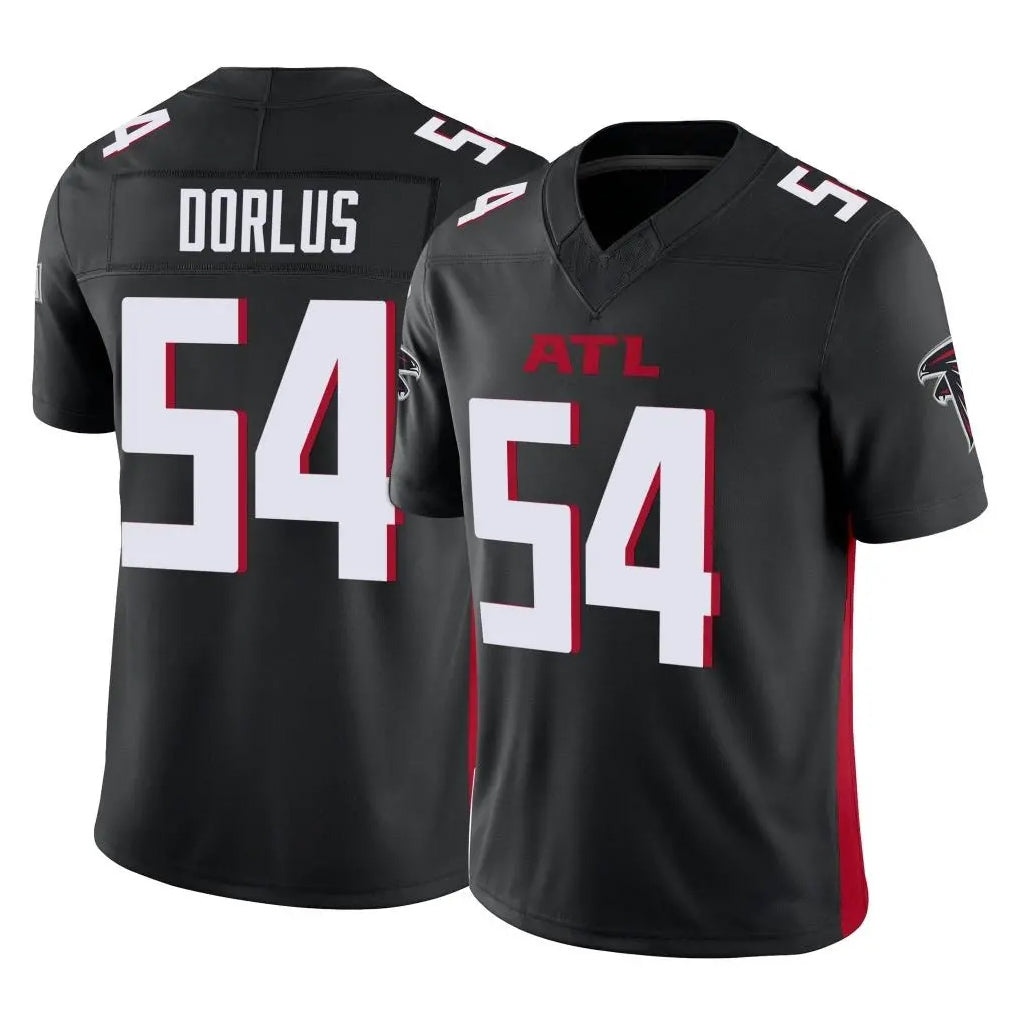 Ncoe A.Falcons #54 Brandon Dorlus Player Black Vapor F.U.S.E. Limited Home Game Stitched Jerseys